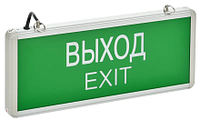 Светильник светодиодный IEK ССА 1001 "ВЫХОД-EXIT" односторонний  3Вт картинка 